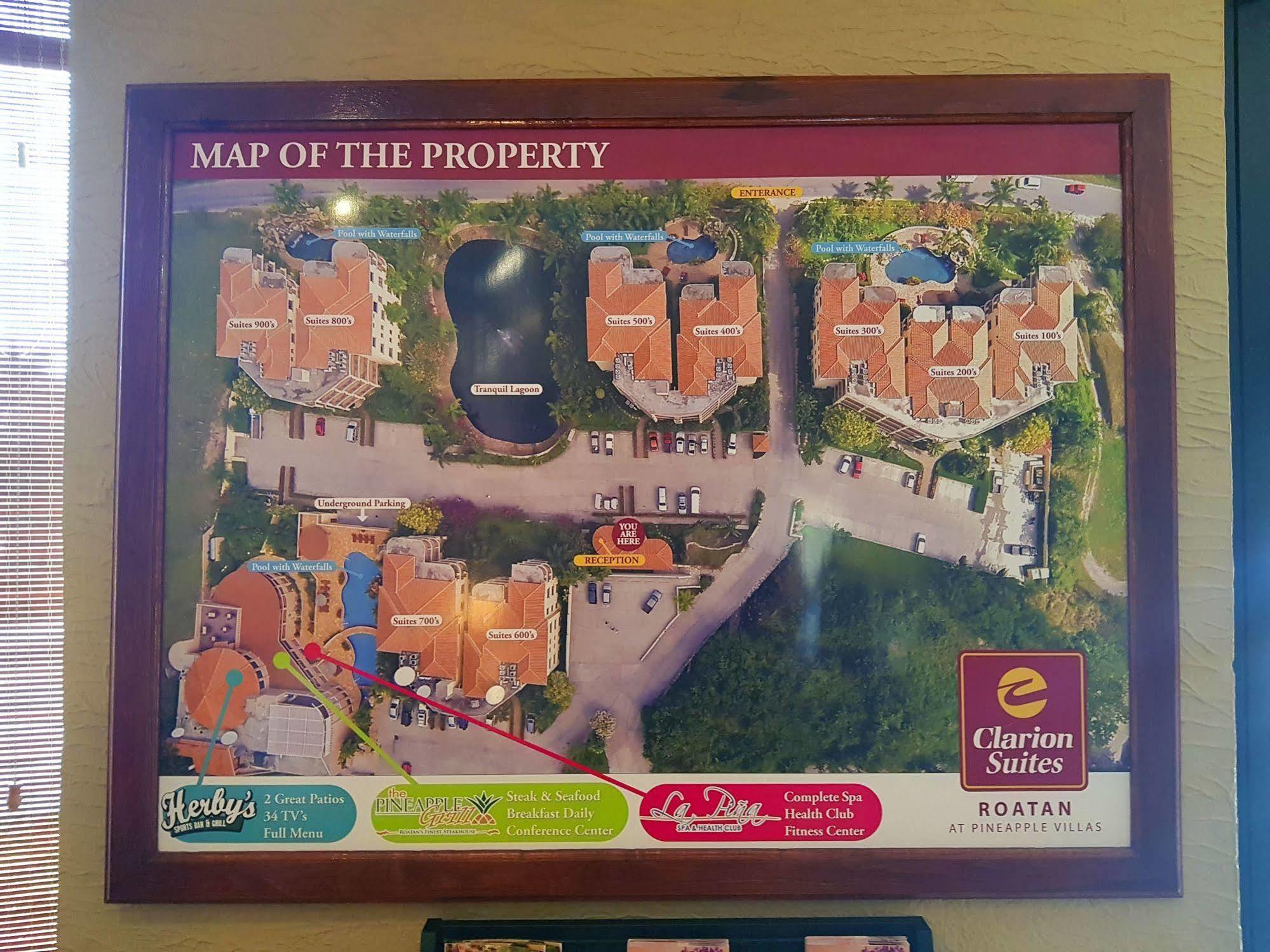 Clarion Suites Roatan At Pineapple Villas French Harbour Exteriör bild
